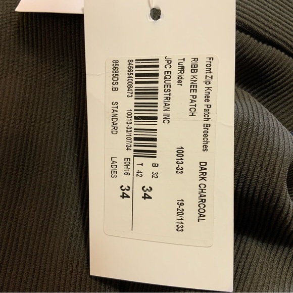 NWT TUFF RIDER RIDING PANTS - Picture 6 of 7